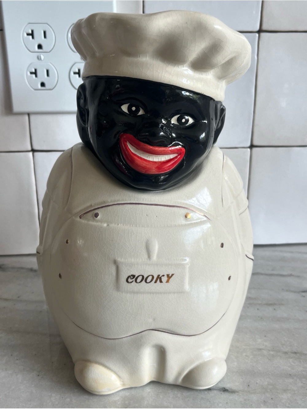 Vintage Americana McCoy Cookie Jar Baker Chef